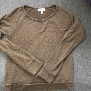 Brown long sleeve shirt, very soft!